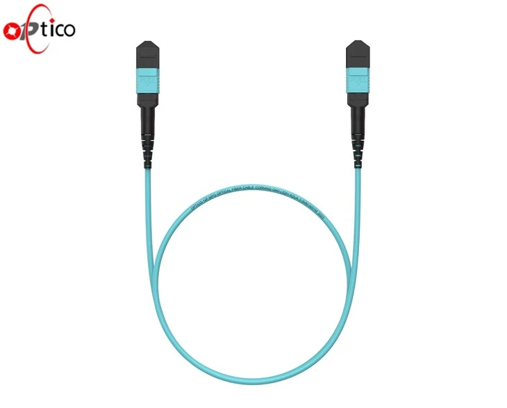 MTP®/MPO pagrindinio pluošto pataiso kabelio bandymo linija IL žemiau 0,10 dB